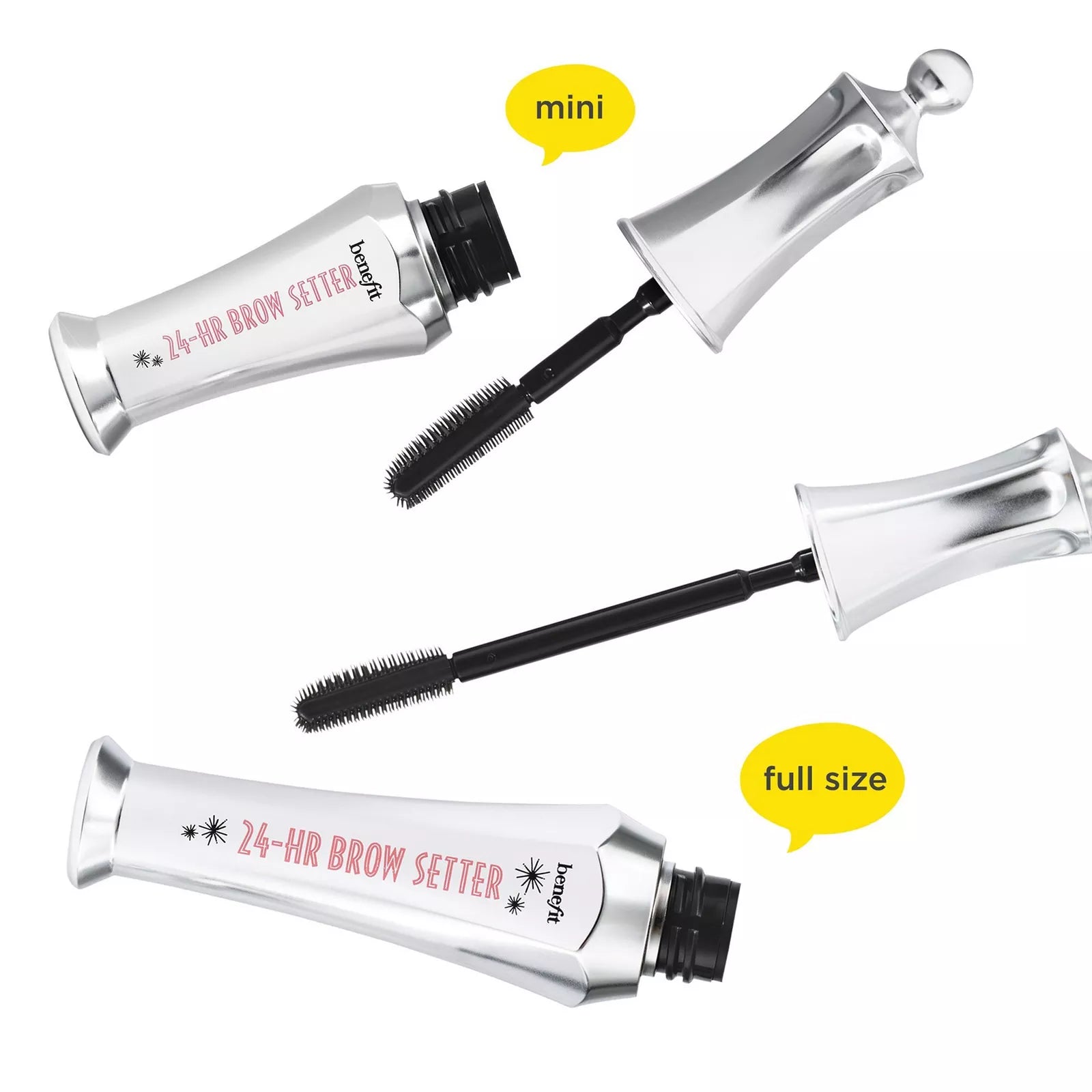 Mini 24-HR Brow Setter Clear Brow Gel with Lamination Effect