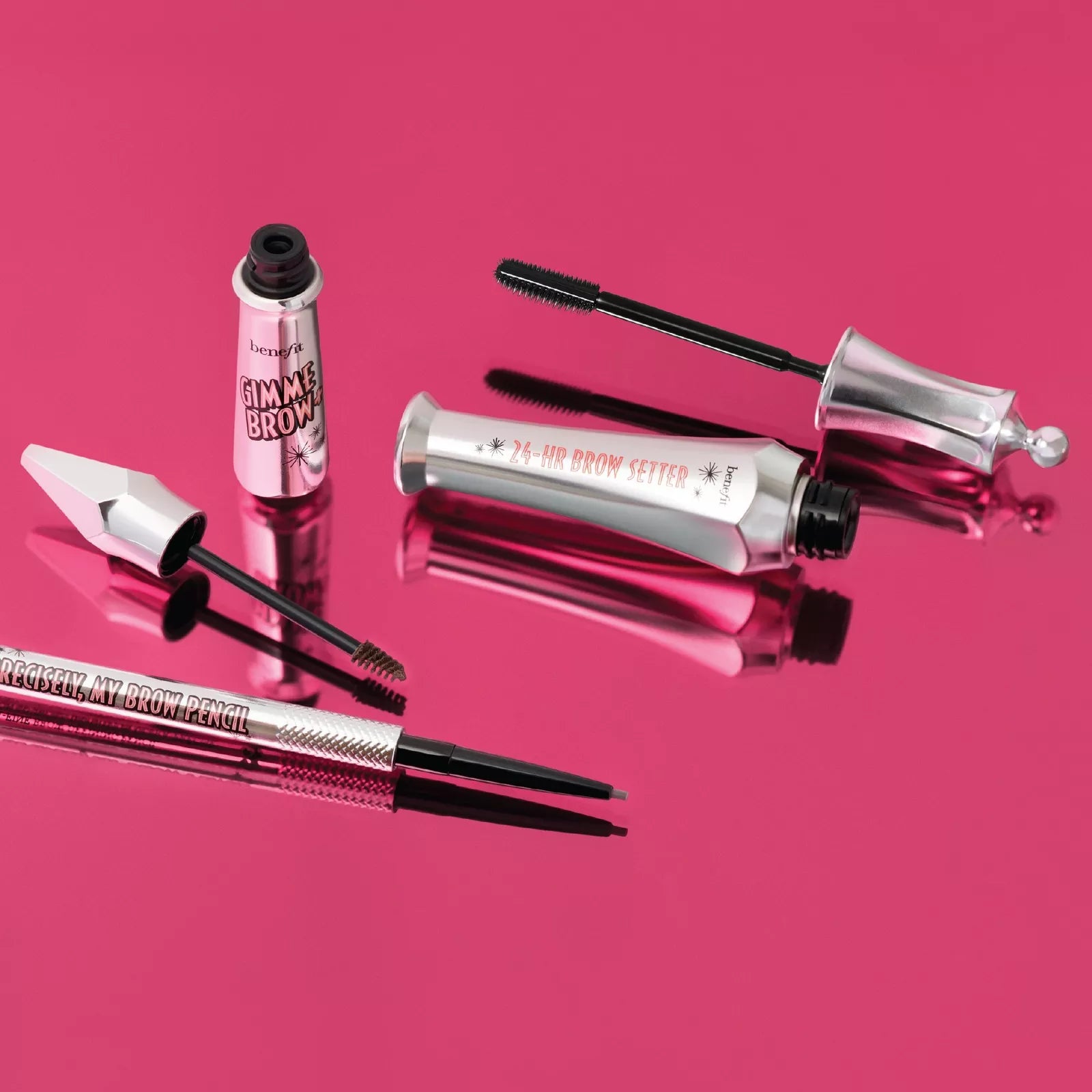 Mini 24-HR Brow Setter Clear Brow Gel with Lamination Effect